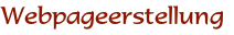 Webpageerstellung

